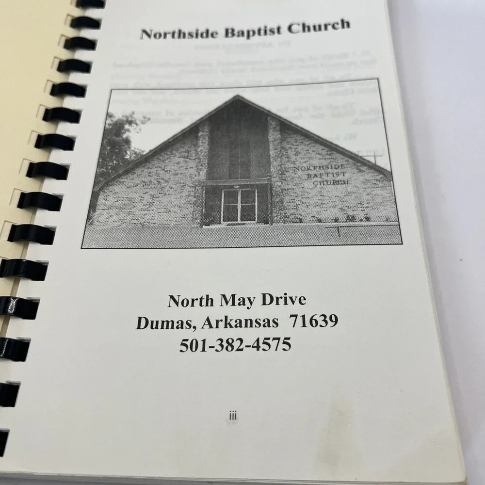 Northside Baptist Church Berry Delicious Spiral Cookbook Dumas, AR‎ 1997